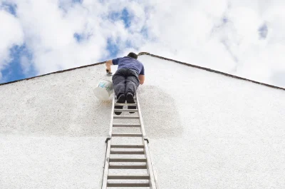 Peinture extérieure à Aboën — façades et ravalement
